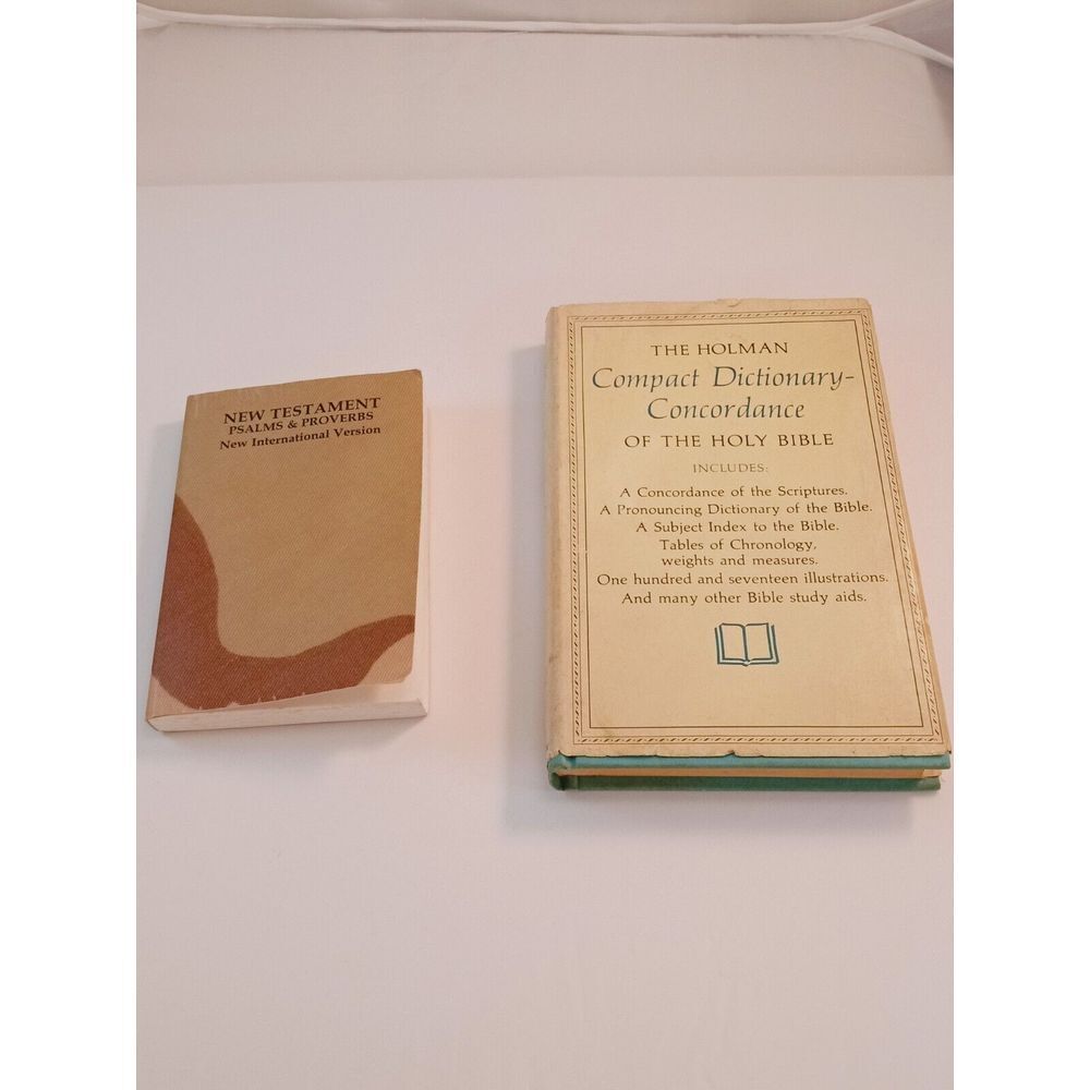 The Holman‎ Compact Dictionary Concordance & New Testament Psalms & Proverbs